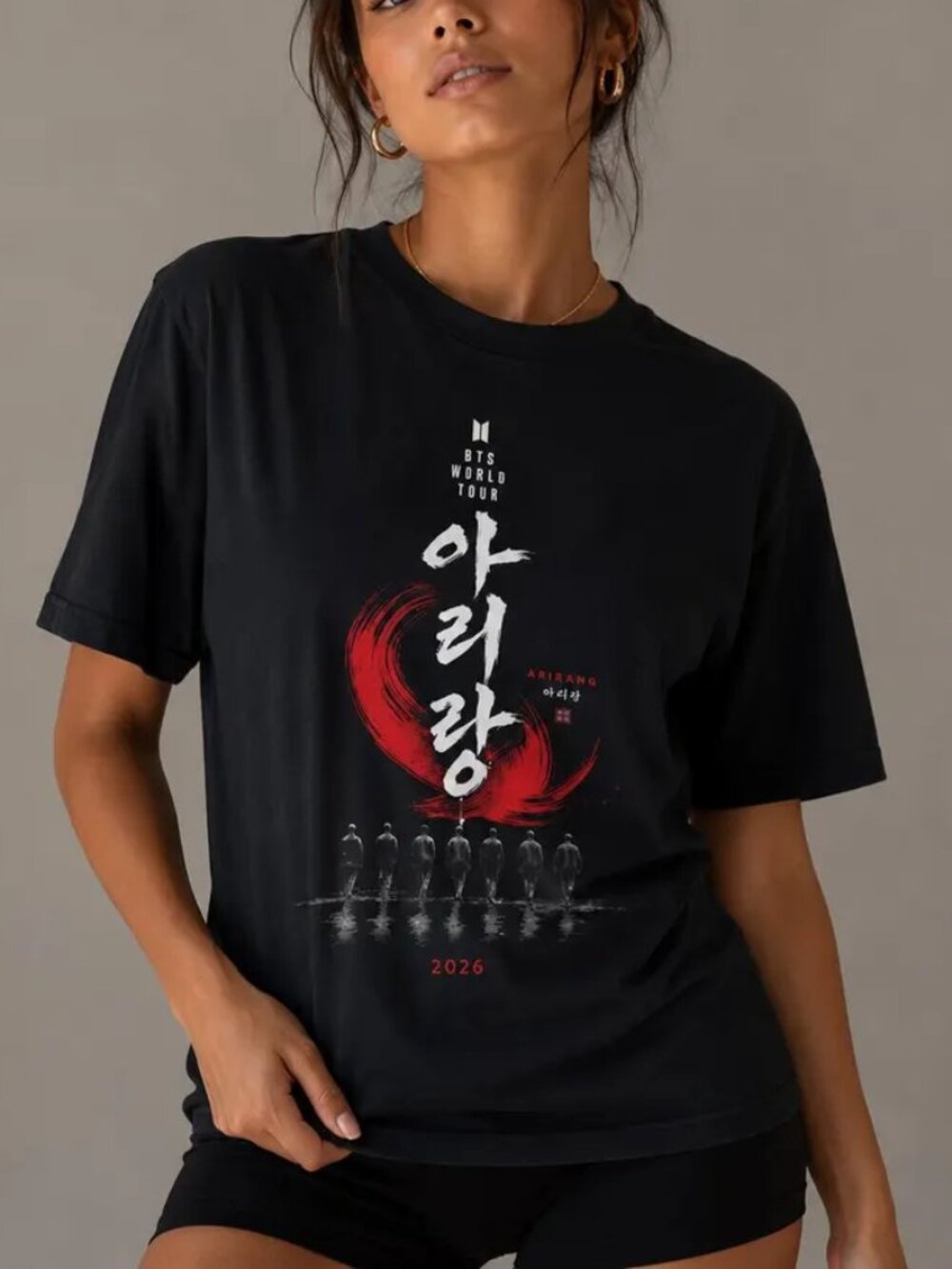 BTS Arirang Korean calligraphy T-Shirt